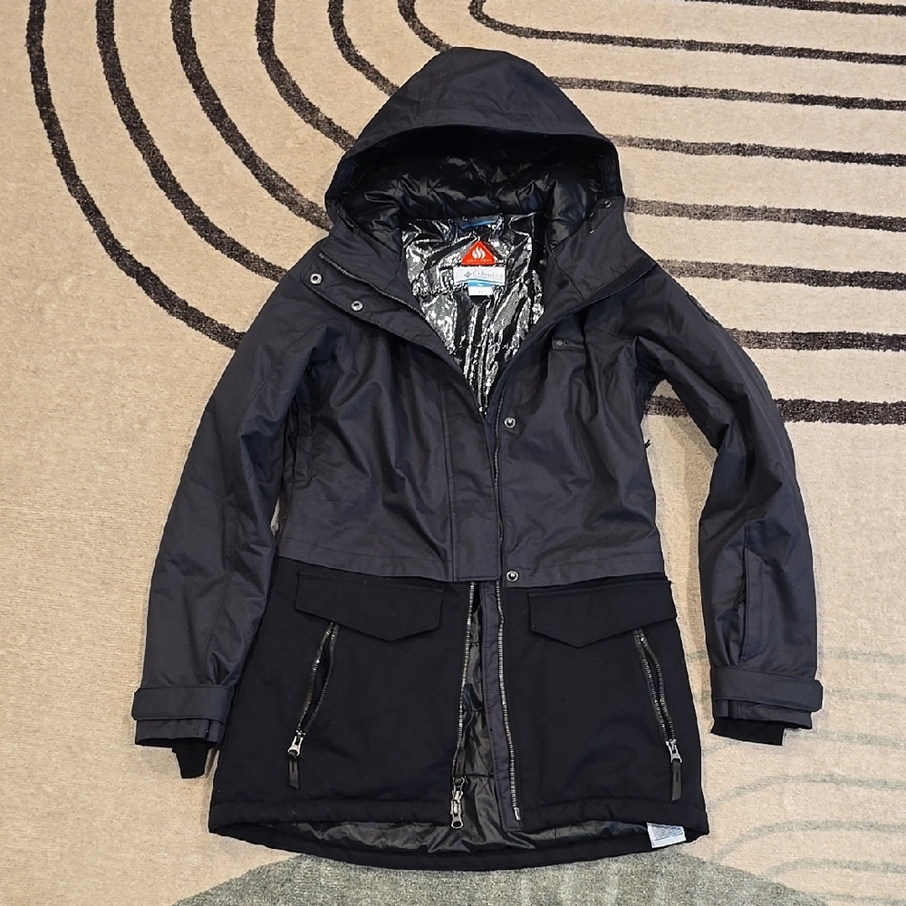 Women's Black Hooded Jacket